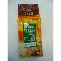 1Kg Cafe Grain 30% Arabica/70% Robusta Saxo