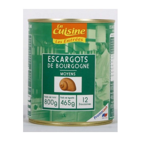 4/4 Escargot Bourgogne 12 Douzaines En Cuisine