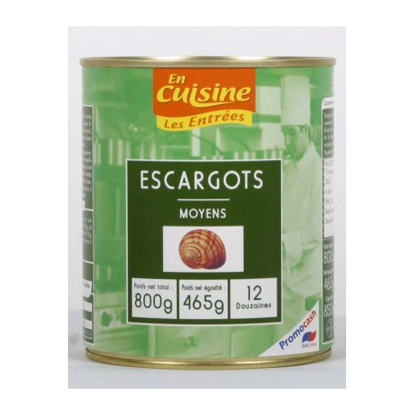 4/4 Escargot Helix 12 Douzaines En Cuisine
