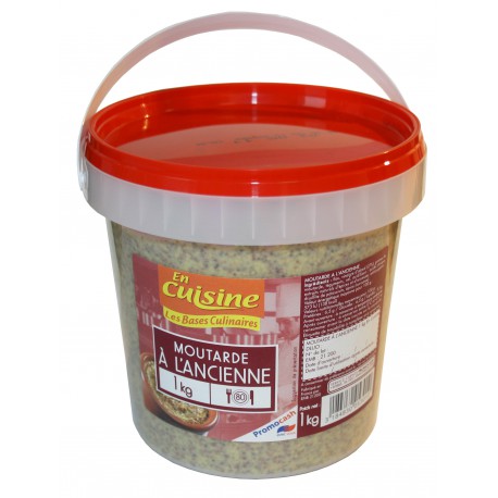 1Kg Seau Moutarde Ancienne En Cuisine