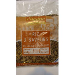 2.5Kg Riz 3 Couleurs En Cuis.