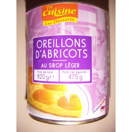 4/4 Abricot 1/2Frts Lg En Cuis