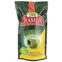 Tramier Olives Vertes Denoyau. Gordal Sachet Recettes 100G