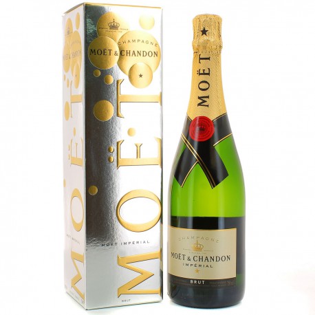 Champ.Brut Moet 75Cl+Etui