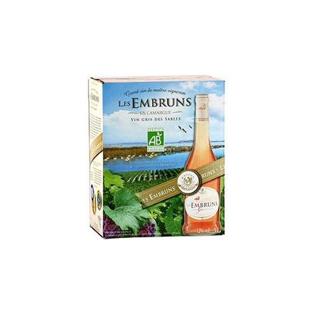 Igp Sable De Camargue Les Embruns La Croix Des Saintes 3L