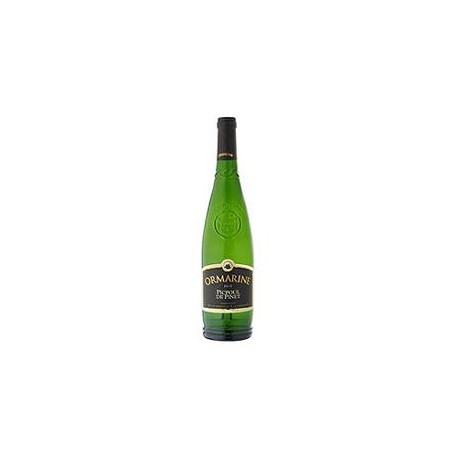 Vin Blanc Picpoul De Pinet 2017 Ormarine 750 Ml