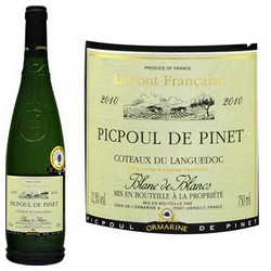 La Font Francaise Picpoul Pinet Bl 2008 75Cl