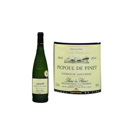 La Font Francaise Picpoul Pinet Bl 2008 75Cl