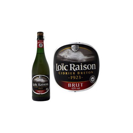 Loic Raison Cidre Bouché Brut Igp Breton Loïc Raison 4.5D Vp 75Cl