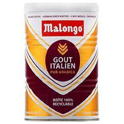 Malongo Cafe Gout Italiano Boite Metal 250G