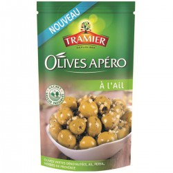 Tramier Olives Apero Ail 150G