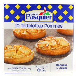 10X Tartelette Pomme Pasquier