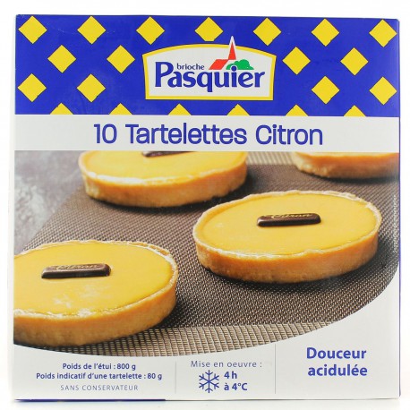 10X Tartelette Citron Pasquier