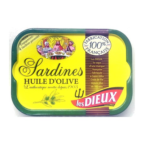 Les Dieuxsardine H.Olive115G