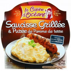 Saucisse Grillée & Purée De Pomme De Terre - La Cuisine D Océane - 300 G