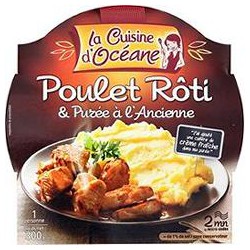 Cuisine Oceane Poulet Rôti Et Purée À L Ancienne Cuisine Océance 300G