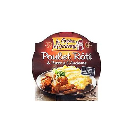 Cuisine Oceane Poulet Rôti Et Purée À L Ancienne Cuisine Océance 300G