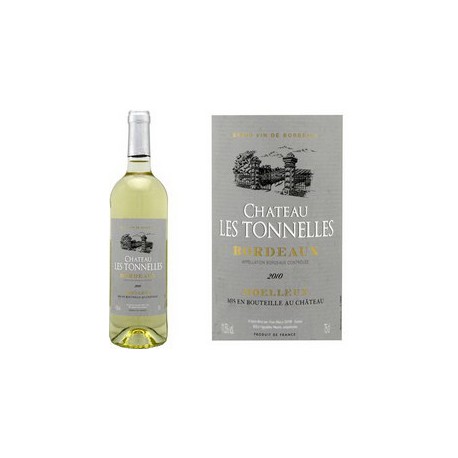 75Cl Bordeaux Blanc Moelleux Château Les Tonnelles 2009 Mdc