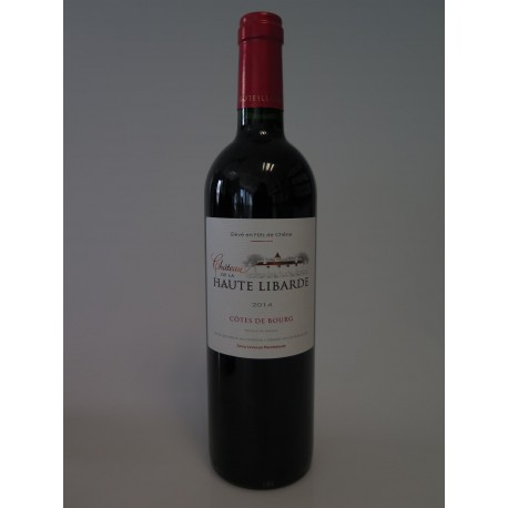2014 Château De La Haute Libarde, Bordeaux, Côtes De Bourg