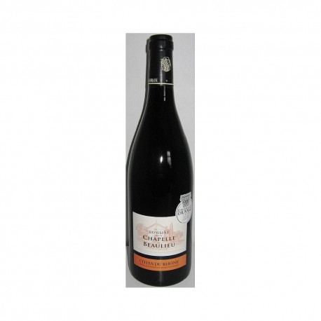 75Cl Cotes Du Rhone Rouge Bio Chapelle Beaulieu 2010