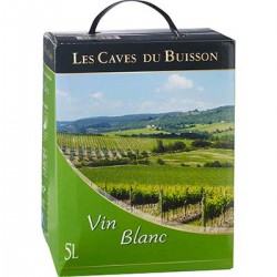Bib 5 Litres Vin De Table Blanc Cave Du Buisson 11Ø