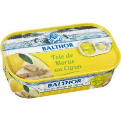 1/4 Foie De Morue Fume Au Citron.121G Balthor
