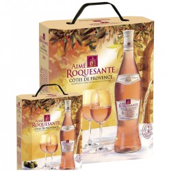 Cubi Rosé Côtes De Provence Aimé Roquesante Bag In Box 3L