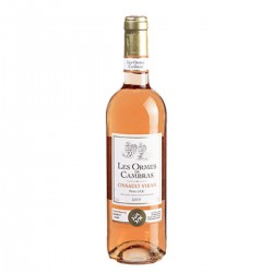 75Cl Vin De Pays D Oc Cinsault Rose Ormes Cambras