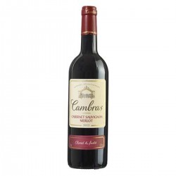 75Cl Vin De Table Rouge Cabernet/Sauvigon/Merlot Cambras
