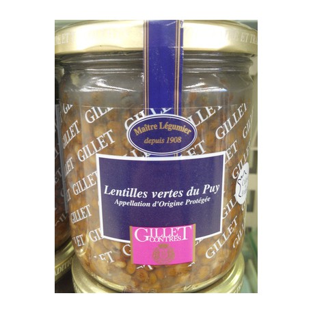 Gillet Lentilles Vertes 260G