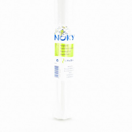 Nappe Rouleaux 25M Blc Noky