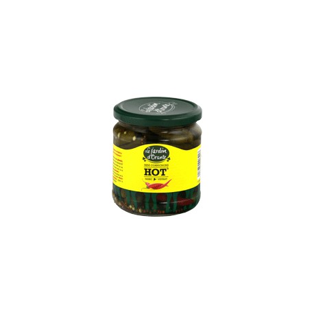 350G Mini Cornichons Hot Jardin Orante