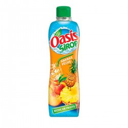 Pet 75Cl Sirop Ananas/Peche