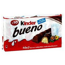Kinder Kinder Bueno Pack De 10 X2 Barres