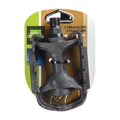 Paire De Pedales Vtt Plastique
