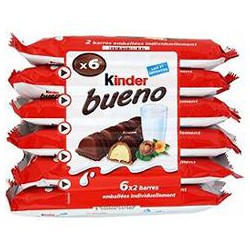 Pack 6X2 Barres Kinder Bueno