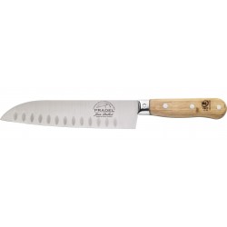 Couteau Santoku 17C Mche Chene