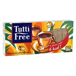 Tutti Free Sucre Roux 208 Morceaux 290G