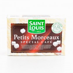 1Kg Sucre Pur Canne Petits Morceaux Special Cafe Saint Louis