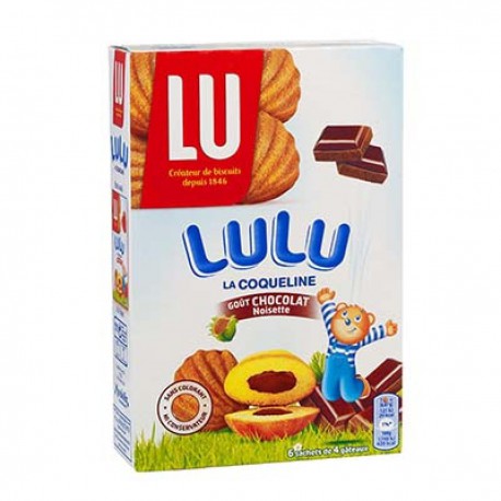 Lu 24 Coquelines Chocolat 165G