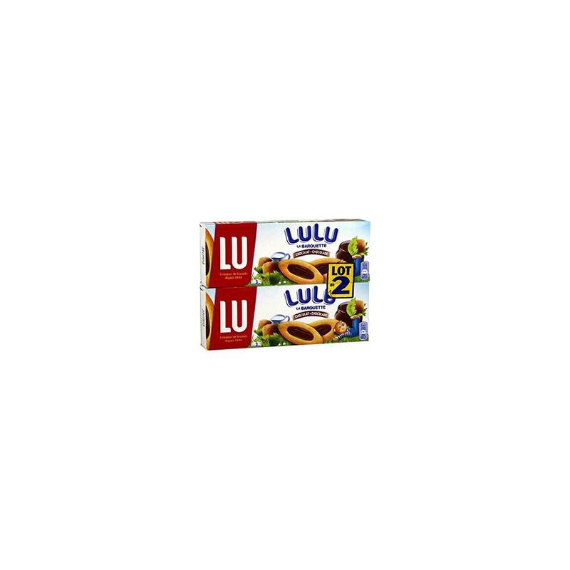 Lu Biscuits Chocolat Barquette Lulu Les 2 Boites De 120 G - DRH
