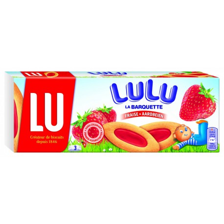 Pq 120G 18 Barquette Fraise Lu