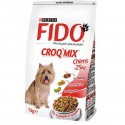 Fido Croquettes Croq Mix Au Boeuf Spécial Petit/Moy.Chien Fido1Kg