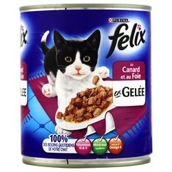 4/4 Emincee Gelee De Canard/Foie Felix