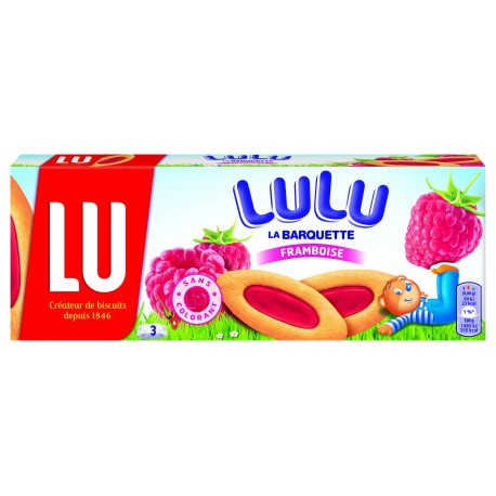 120G 18 Barquette Framboise Lu