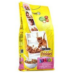 2Kg Croquette Dinde Lait Legume Chaton Friskies