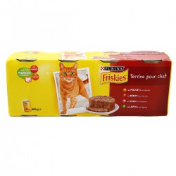 Friskies Terrine Pour Chat Adulte Friskies Vitality+ Boîte 1/2 4X400G