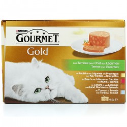 Gourmet Terrines Gold Assortiments 12X85G