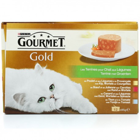 Gourmet Terrines Gold Assortiments 12X85G