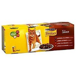 Pack 4X1/2 Assortis Vitality Sauce Friskies